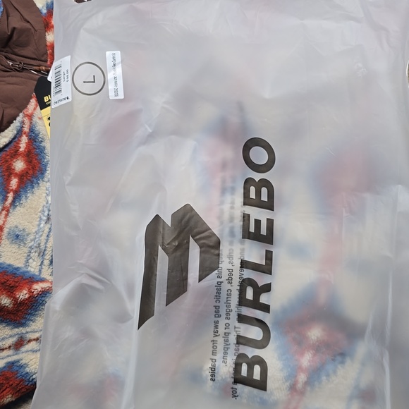 3237 NWT Burlebo Mountain Fleece Sherpa - Quarter Zip - Arizona Aztec Lg - Picture 9 of 10